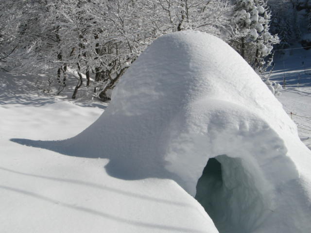 Igloo à La Pierre Saint-Martin