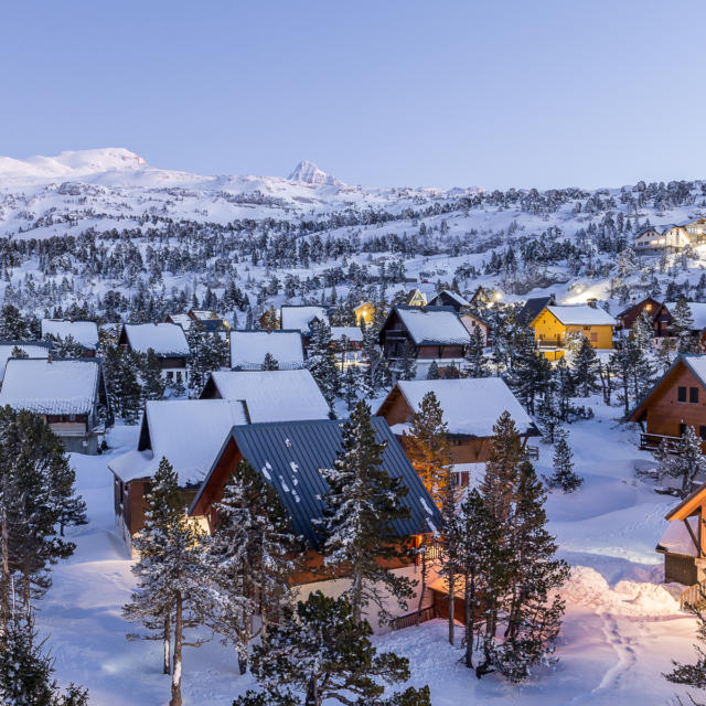 Pueblo de chalets en La Pierre Saint-Martin