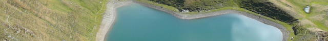 Lac du Montagnon d'Iseye en forme de coeur