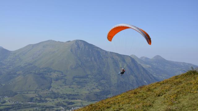 Saut en parapente tandem