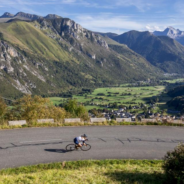 Camille Deligny descente en Pyrénées béarnaises