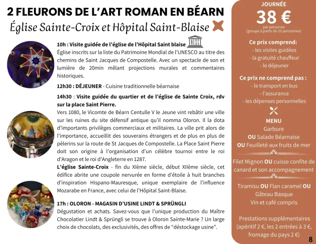 2 Fleurons De Lart Roman En Bearn